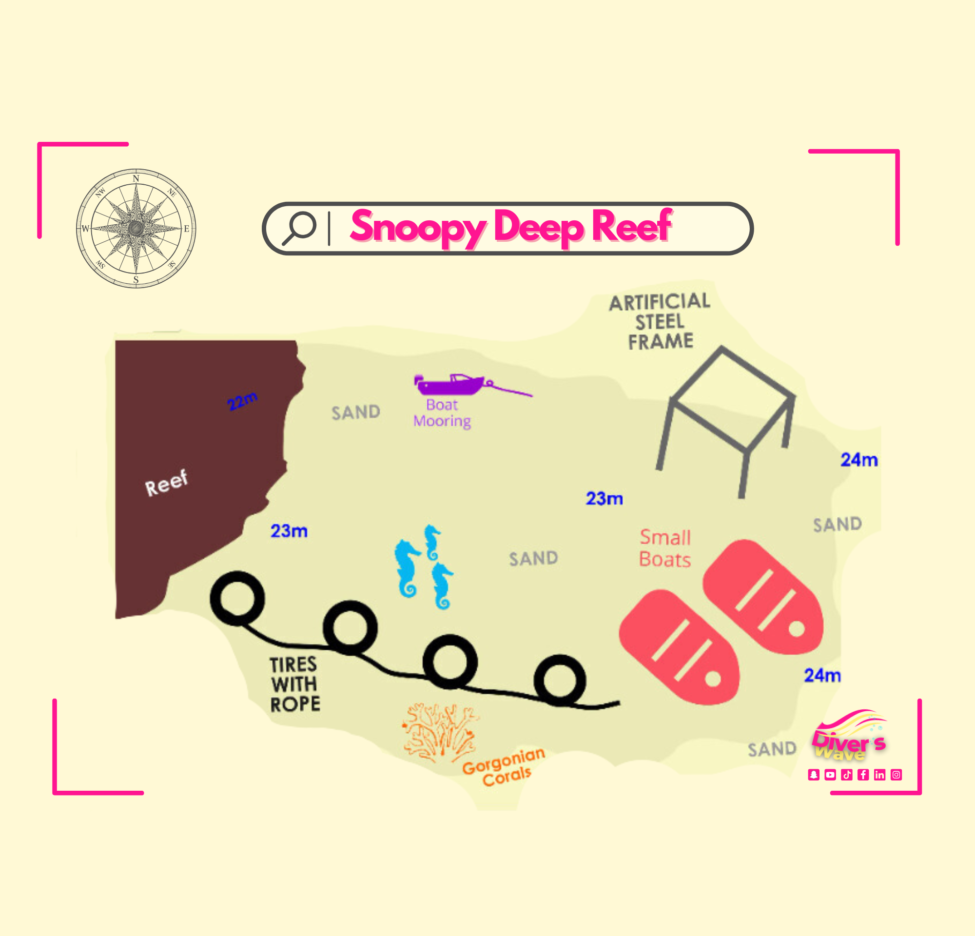 Snoopy Deep Reef, PADI Advanced divers, Fujairah Dive Sites